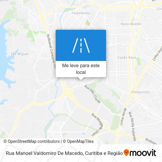 Rua Manoel Valdomiro De Macedo mapa