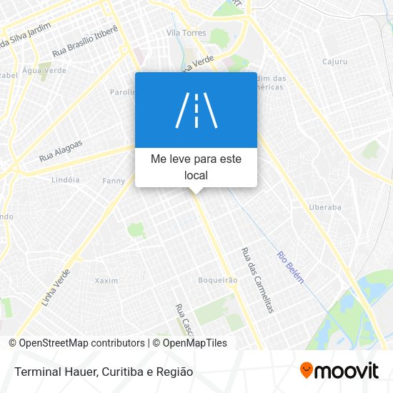 Terminal Hauer mapa