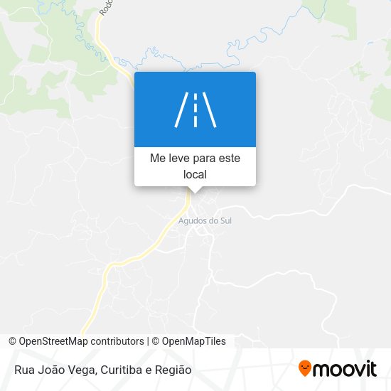 Rua João Vega mapa