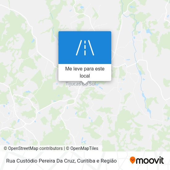 Rua Custódio Pereira Da Cruz mapa