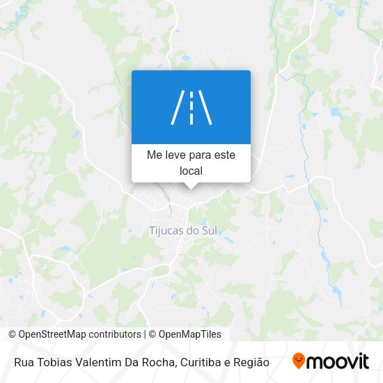 Rua Tobias Valentim Da Rocha mapa