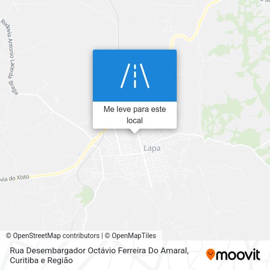 Rua Desembargador Octávio Ferreira Do Amaral mapa