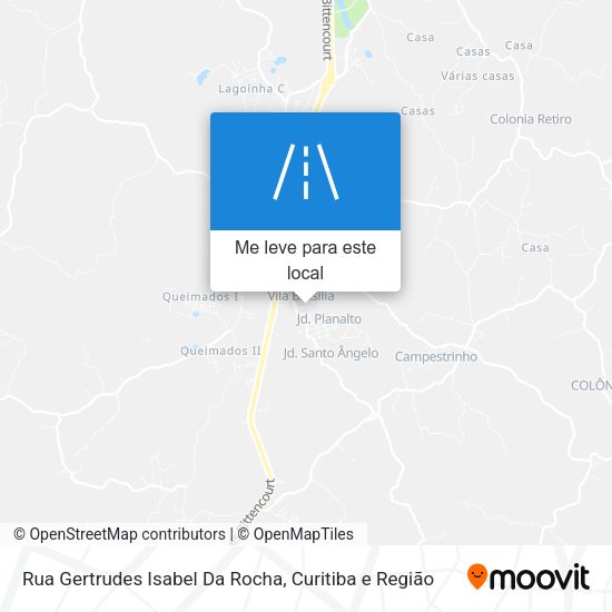 Rua Gertrudes Isabel Da Rocha mapa