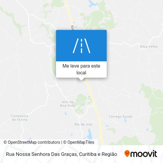 Rua Nossa Senhora Das Graças mapa