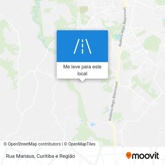 Rua Manaus mapa