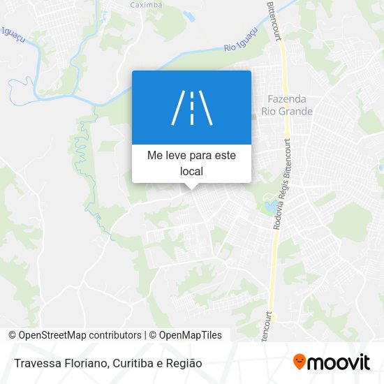 Travessa Floriano mapa