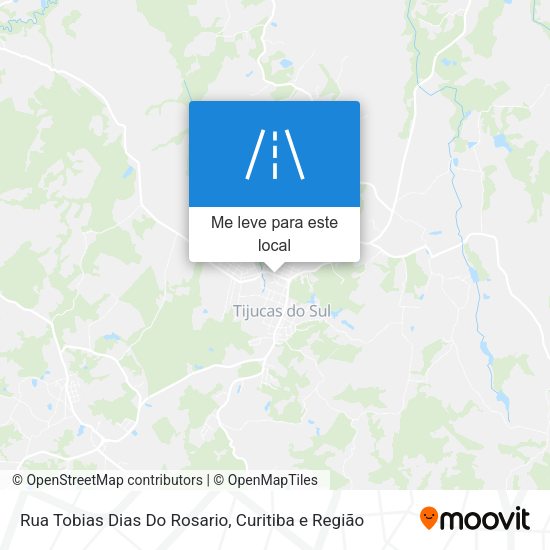 Rua Tobias Dias Do Rosario mapa