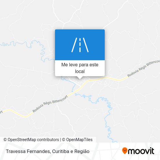 Travessa Fernandes mapa