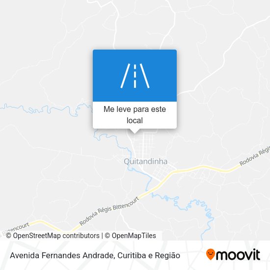 Avenida Fernandes Andrade mapa