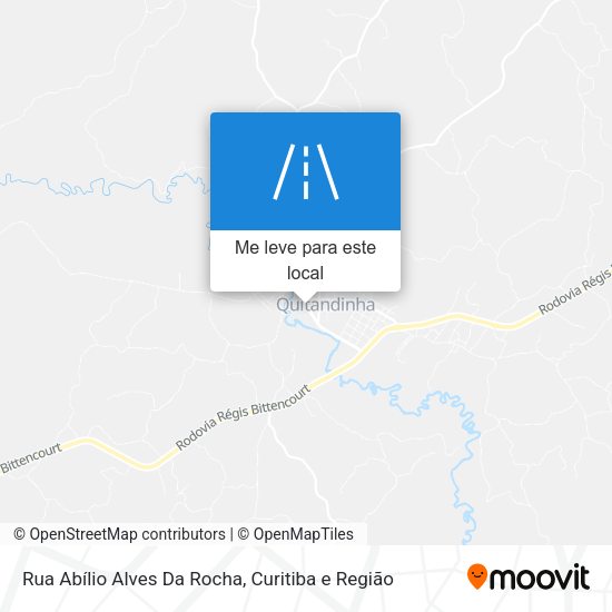 Rua Abílio Alves Da Rocha mapa