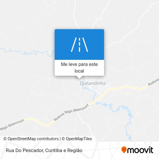 Rua Do Pescador mapa