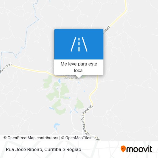 Rua José Ribeiro mapa