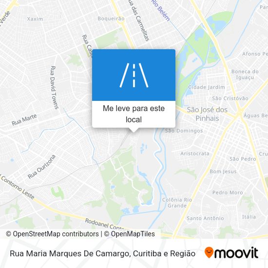 Rua Maria Marques De Camargo mapa