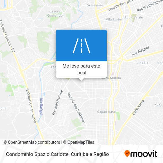Condomínio Spazio Carlotte mapa