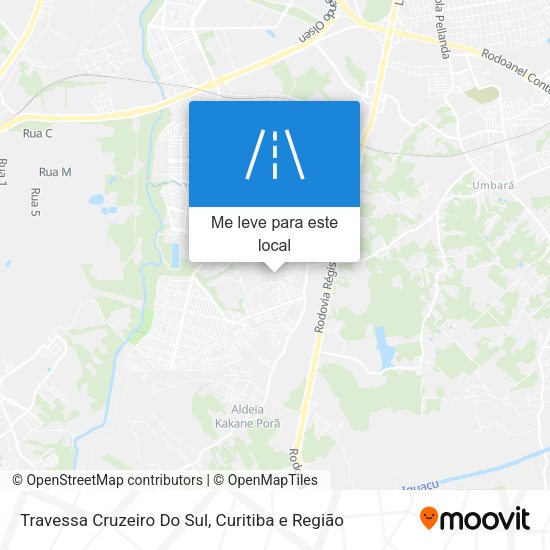 Travessa Cruzeiro Do Sul mapa