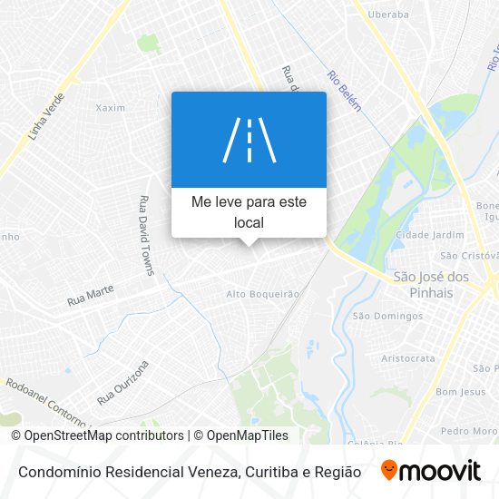 Condomínio Residencial Veneza mapa