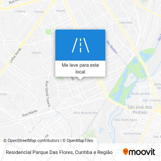 Residencial Parque Das Flores mapa