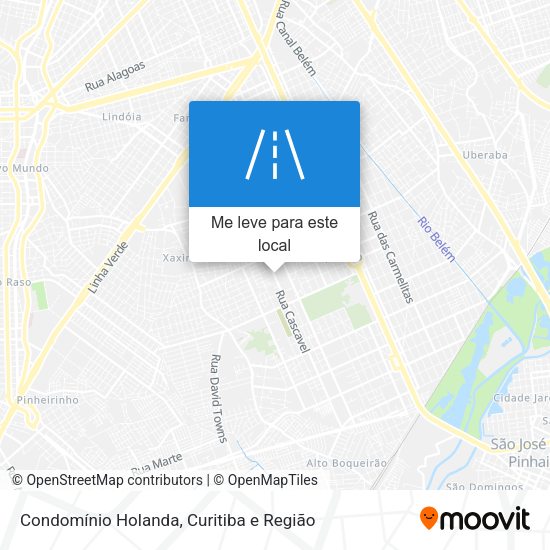 Condomínio Holanda mapa