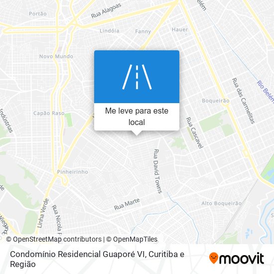 Condomínio Residencial Guaporé VI mapa