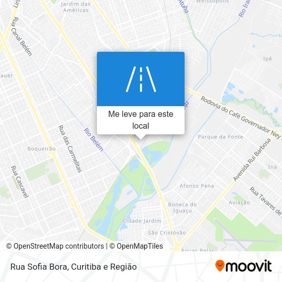 Rua Sofia Bora mapa
