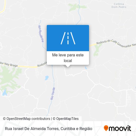 Rua Israel De Almeida Torres mapa