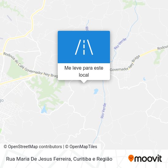Rua Maria De Jesus Ferreira mapa