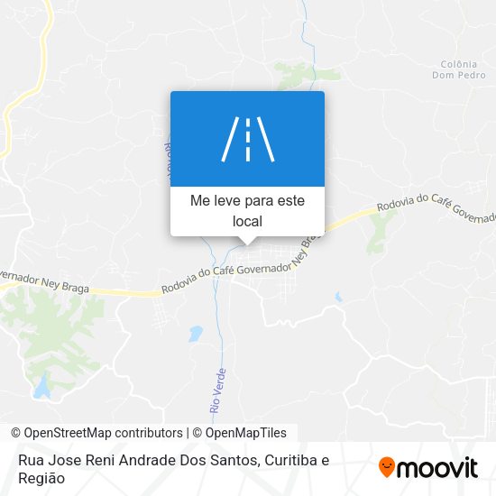 Rua Jose Reni Andrade Dos Santos mapa