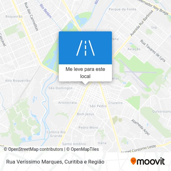 Rua Veríssimo Marques mapa