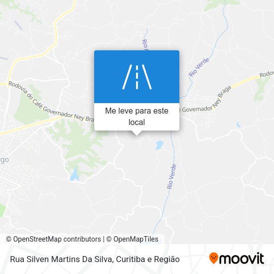 Rua Silven Martins Da Silva mapa