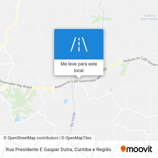 Rua Presidente E Gaspar Dutra mapa