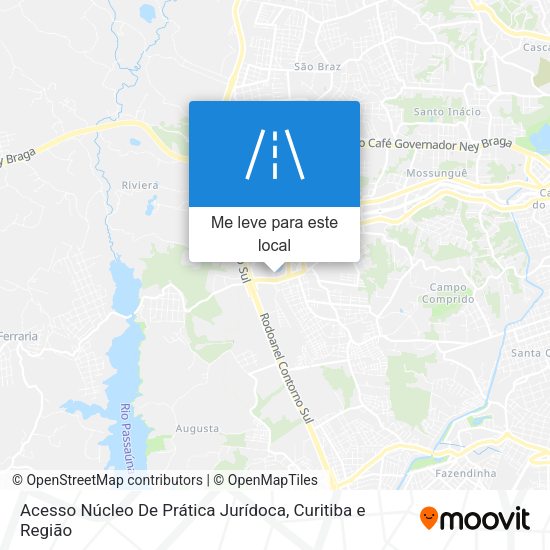 Acesso Núcleo De Prática Jurídoca mapa