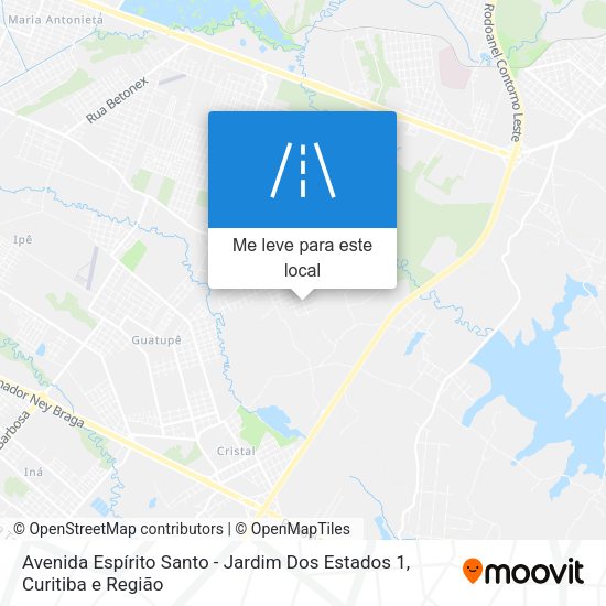 Avenida Espírito Santo - Jardim Dos Estados 1 mapa