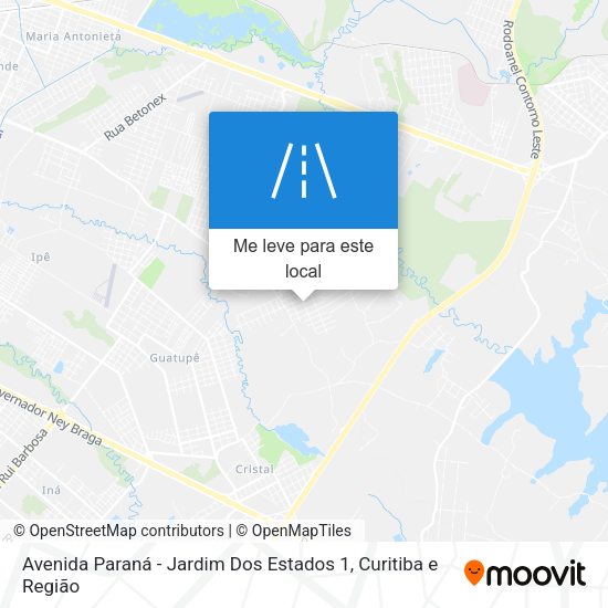 Avenida Paraná - Jardim Dos Estados 1 mapa