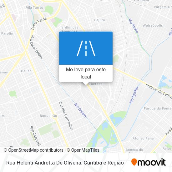 Rua Helena Andretta De Oliveira mapa