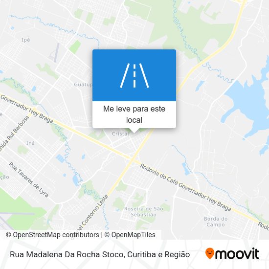 Rua Madalena Da Rocha Stoco mapa