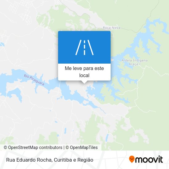 Rua Eduardo Rocha mapa