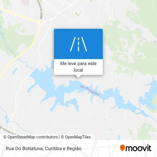 Rua Do Botiatuva mapa