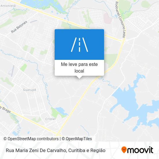 Rua Maria Zeni De Carvalho mapa
