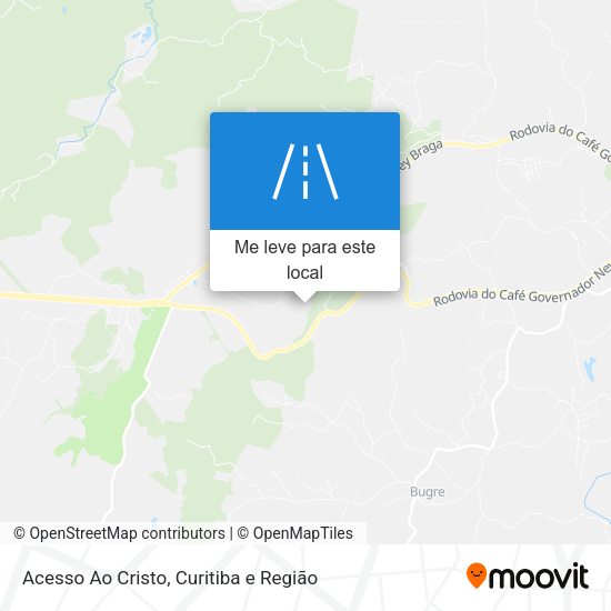 Acesso Ao Cristo mapa