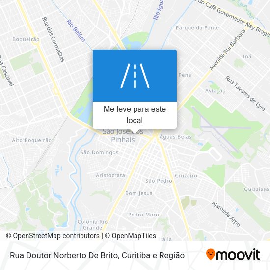 Rua Doutor Norberto De Brito mapa