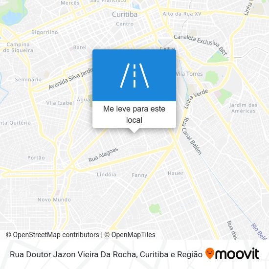 Rua Doutor Jazon Vieira Da Rocha mapa