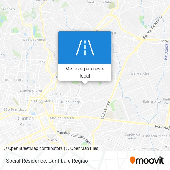 Social Residence mapa