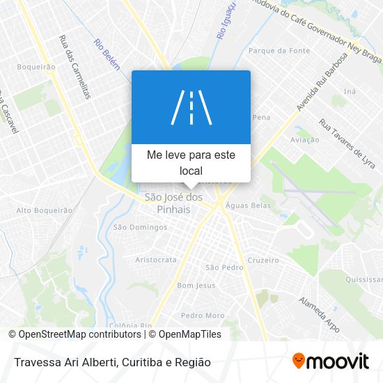 Travessa Ari Alberti mapa