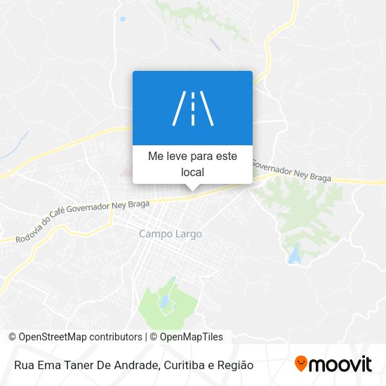 Rua Ema Taner De Andrade mapa