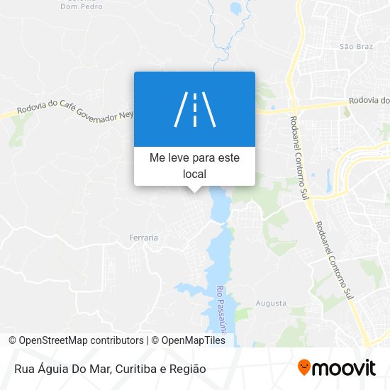 Rua Águia Do Mar mapa