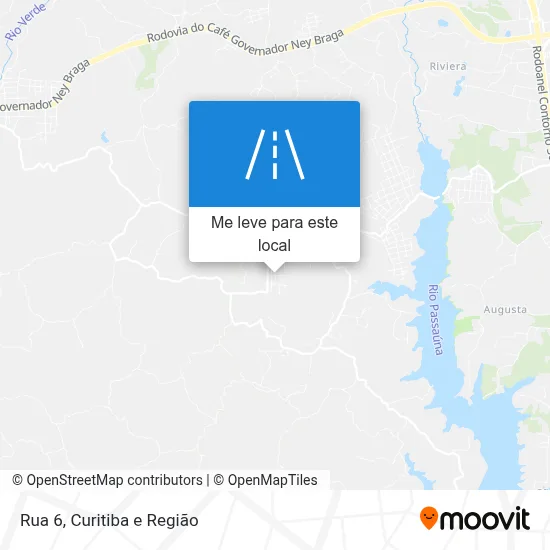 Rua 6 mapa