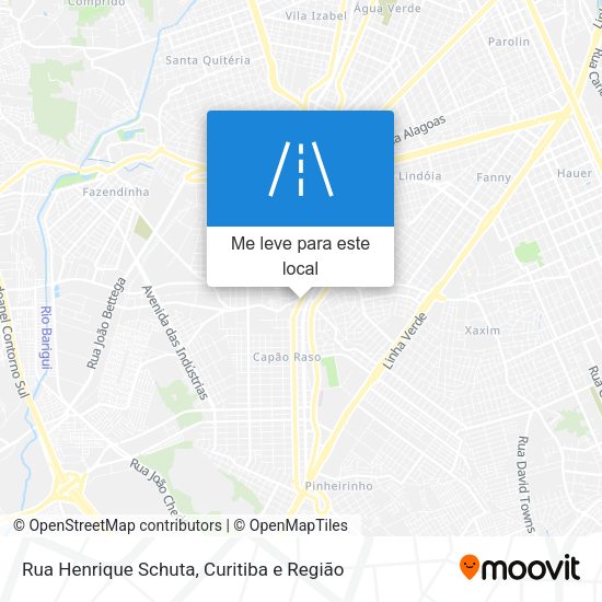 Rua Henrique Schuta mapa