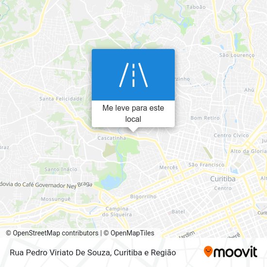 Rua Pedro Viriato De Souza mapa
