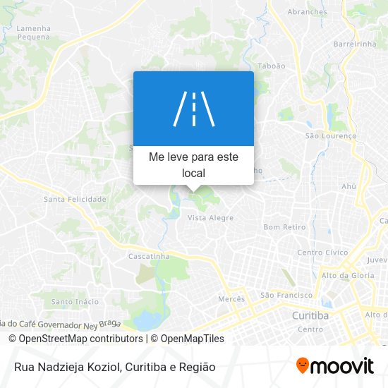 Rua Nadzieja Koziol mapa
