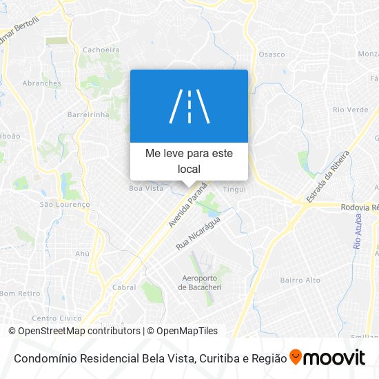 Condomínio Residencial Bela Vista mapa